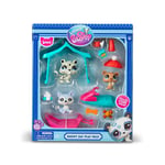 Littlest Pet Shop Snowy Day Play Pack multifärg