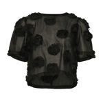 Noella Kerrin Blouse - Black Svart