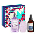 L'OCCITANE - Coffret de Noël Cocooning - Gel Douche Lavande, Shampoing solide Equilibre et Douceur et Brume d'Oreiller Relaxante - Fabriqué en France