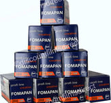 10 x Fomapan Creative 200 120 Roll Black & White Camera Film by 1st CLASS POST