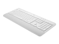 Logitech Signature K650 - Tangentbord - trådlös - Bluetooth LE - AZERTY - fransk - offwhite