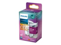 Philips Sceneswitch - Led-Spotlight - Form: Par16 - Gu10 - 1.5/3.5/4.8 W (Motsvarande 50 W) - Klass F - Extra Varmt Vitt/Mycket Varmt Vitt/Varmt Vitt Ljus - 2200/2500/2700 K