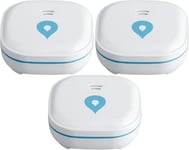 SEBSON 3x Water Alarm Mini GS153, 10 year long term battery, water leak detector