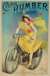 VéLO CYCLES HUMBER Rtfy - POSTER HQ 40x60cm d'une AFFICHE VINTAGE