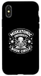 Coque pour iPhone X/XS Miskatonic University Book Circle, livre d'horreur Cthulhu