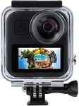 Boîtier Étanche À Écran Tactile Pour Gopro Max 360-Protection De Plongée Sous-Marine Pour Accessoires D'Appareil Photo Go Pro Max