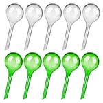 Plant Watering Globes, Xndryan 10 Pack Self Watering Devices for Plants Automatic Plant Waterer Plant Watering Bulbs Slow Release Drip Irrigation Vacation Plants Watering System for Indoor Outdoor