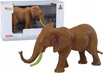 Leantoys Samlarfigur Afrikansk Elefant Safari Brun