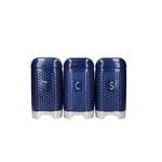 Lovello Midnight Navy - Tea/Coffee/Sugar Storage Canisters Set