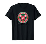 Christmas Yuletide Holiday Bureau of Investigation Deer Seal T-Shirt