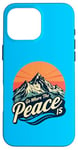 iPhone 16 Pro Max Funny Outdoor Camping Go Where The Peace Is Men Women Camper Case