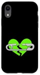 Coque pour iPhone XR Graphique vert Green Healing In Progress