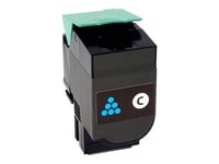 AgfaPhoto - Cyan - compatible - remanufacturé - cartouche de toner - pour Lexmark CX310dn, CX310n