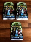 Halo Mega Bloks Series 4 - Figures Bundle X3 Blind Bags Mystery Packs ** NEW  **