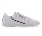 Size UK 10 - adidas Continental 80 White Trainers Shoes Sneakers