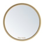 Design Letters Mirror Mirror bordspeil o 21 cm Beige