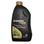 Dynamax Premium Ultra Longlife 5W30 Fully Synthetic Engine Oil | ACEA A3/B4/C3 | 504 00/507 00 | 1 Litre