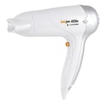 HotelPro 1600w Hotel B&B Hair Dryer - 3 Heat Settings - 2 Speed Settings - Concentrator Nozzle - Hang Up Loop - Safety Cut-Off - White - H1313WH