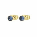 Boucles D'Oreilles Punto Luce en Acier brosway Chakra BHKE052 Zircons Bleu (