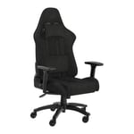 Corsair TC100 RELAXED Gaming Chair - Fabric Black/Black CF-9010051-UK