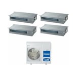 Four split inverter air conditioner series slim 9+9+12+12 avec 4u85s2sh1fa r32 wifi optionnel 9000+9000+12000 - Haier