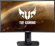 TUF Gaming VG27VQ-Ecran PC Gamer eSport 27"" FHD-Dalle VA incurvée-16:9-165Hz-1ms-1980x1080-Display Port,HDMI et DVI-Haut-parleurs-AMD FreeSync-Extreme Low Motion Blur