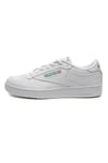 Reebok Club C 85-Shoes, Chaussures de Fitness Mixte, INT-WHITE/GREEN, 46 EU