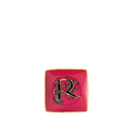 Versace - Alphabet Plate R - 12 cm - Uppläggningsfat - Rosa,Röd