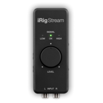 IK Multimedia iRig Stream Mobile Audio Streaming Interface iOS Android