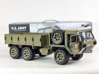 RC Jeep Willy Truck Armoured Transporter 2.4G 6WD Off-Road Military Car RTR Toy