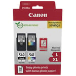 Multipack PG-540 & CL-541 + 50 ark fotopapir