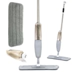 Microfibre Spray Mop - Floor Cleaning Spray Mop to Safely Clean All Types of Hard Flooring…