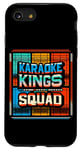 Coque pour iPhone SE (2020) / 7 / 8 Karaoke Kings Squad Singing Party Fun Group Talent -