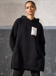 KARL LAGERFELD Karl Series Oversized Hoodie, Black