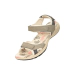 Mountain Warehouse Womens/Ladies Athens Leaves Sandals (Beige) - Size UK 6