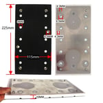 Sanding Plate For Festool Slides RS 100, 200, 1, 2 Replaced 483679 115mm x 225mm