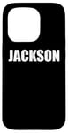 iPhone 15 Pro Jackson First Name Birthday retro dad name personalized Case