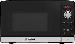 Bosch FFL023MS2 - Micro-ondes - Série 2 - Pose-libre - 44 x 26 cm - 5 puissances - 20 L - Inox