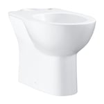Cuvette WC à poser Bau Ceramic - GROHE - Blanc alpin - Sortie horizontale - Volume de chasse 3/6L