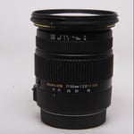 Sigma Used 17-50mm f/2.8 EX DC OS HSM Lens Canon EF