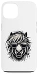 Coque pour iPhone 13 Shetland Pony s Funny Shetland avec attitude