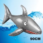 6 x LARGE 90CM INFLATABLE BLOW UP SHARK JAWS BEACH POOL FLOAT TOY X99 001