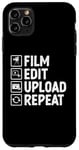 iPhone 11 Pro Max Film Edit Upload Repeat Photography Camera Photographer Case