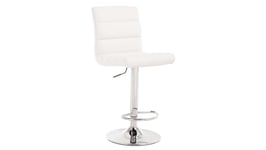 Tabouret de bar CITY coloris blanc