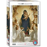 Eurographics Puzzle La Vierge aux Anges par Williams Adolphe Bouguereau 1 000 pièces