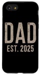 iPhone SE (2020) / 7 / 8 Pregnancy Announcement Dad Est 2025 New Future Dad Vintage Case