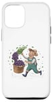 Coque pour iPhone 15 100% Raisin 0% Soucis Cadeau Vigneron Humour Vin Vigne