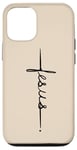 Coque pour iPhone 14 Croix Chrétienne Lumière de Jésus du Saint-Esprit