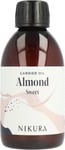 Nikura Sweet Almond Oil - 250ml | for Skin, Hair Growth, 250 ml (Pack of 1)