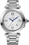 Cartier WSPA0009 Pasha De Cartier Sølvfarvet/Stål Ø41 mm